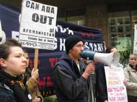 Metis Activist and MAWO organizer Aaron Mercredi